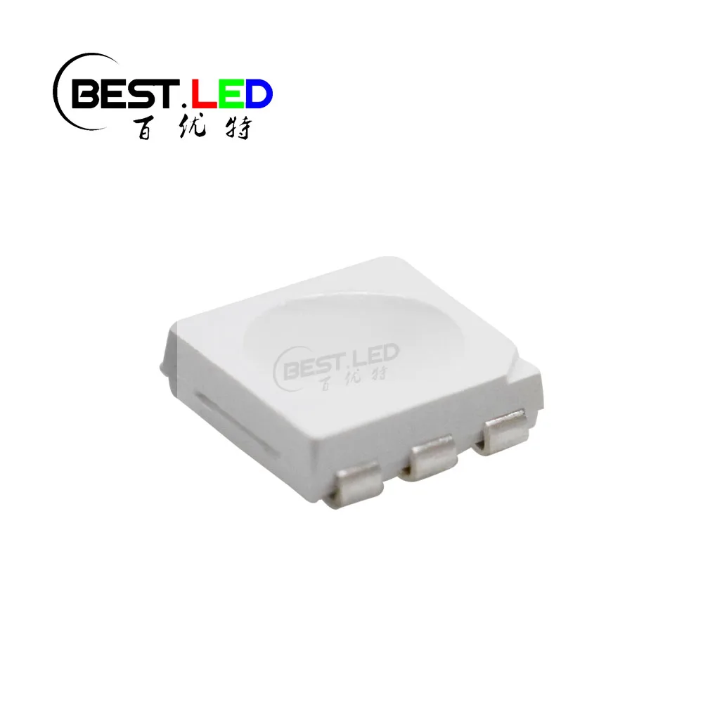 Млечный объектив 5050 светодиод белый рассеянный SMD светодиодный ИК-диод 730 нм красный