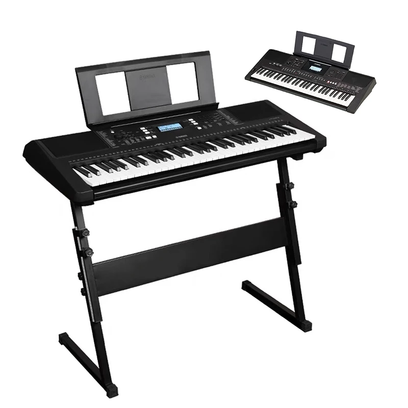 Professional Musical Instruments Electric Yamahas PSR E373 Portable 61 Keys Keyboard Set Deluxe Keyboards Musical Instrument