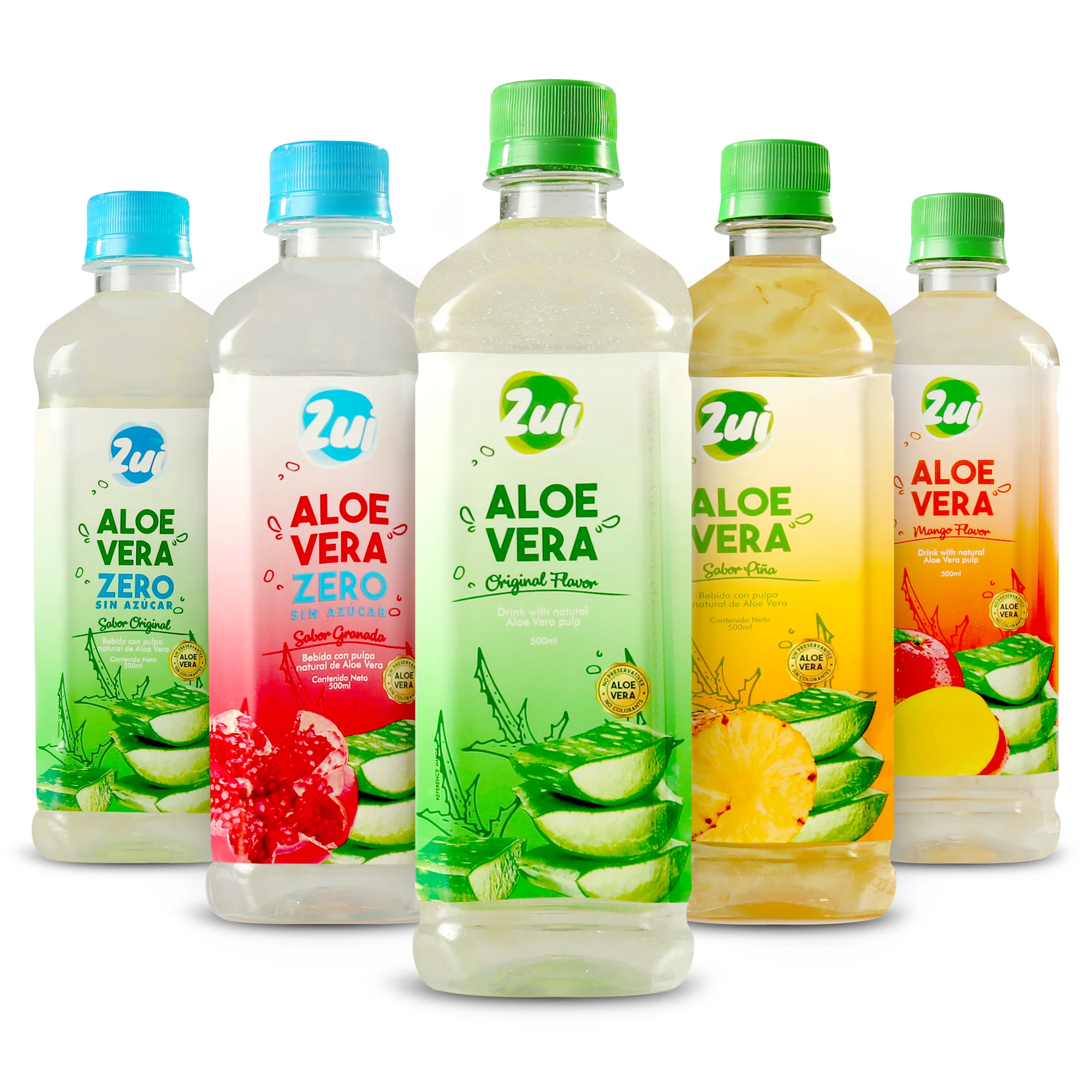 500ml/1.5L/2L  Aloe Vera  Beverage Low Carb Healthy Juice Aloe Vera Drink with Pulp