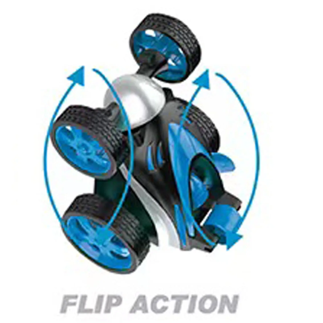 4 Channel Stunt Car Double-sided Roll Electric Rolling RC Car with LED light four-wheel drive stunt car