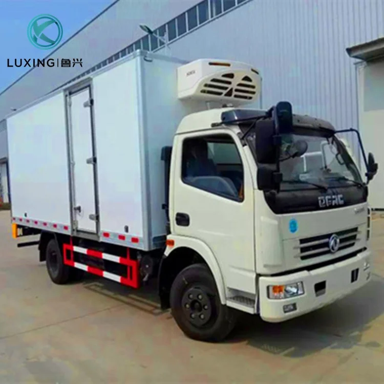  Недорогой завод Dongfeng новинка 4x2 колесный холодильник фургон грузовик на