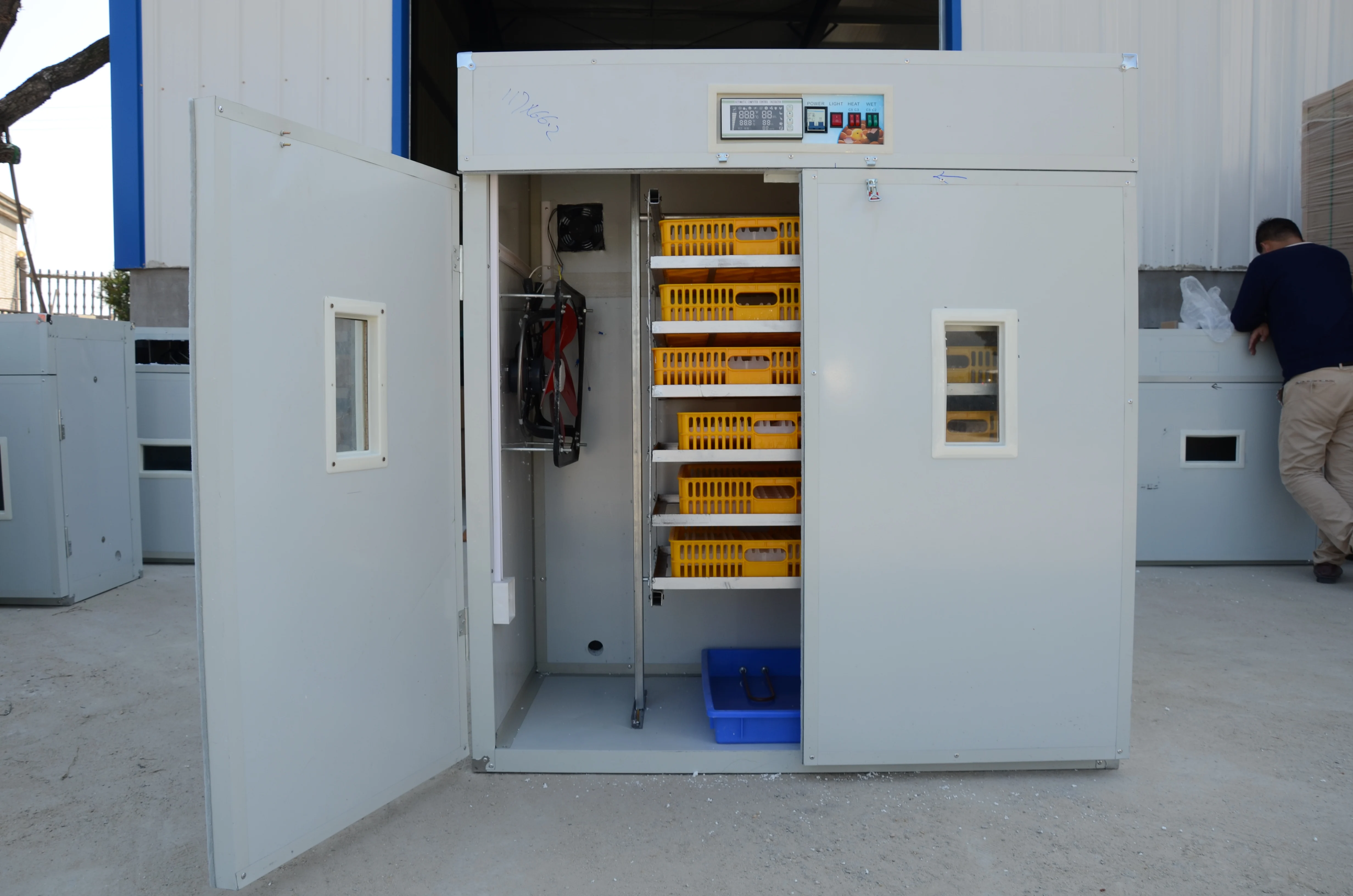 Industrial Incubation Hatching Automatic 1056 Eggs Chicken Incubator Setter Hatcher for Eggs