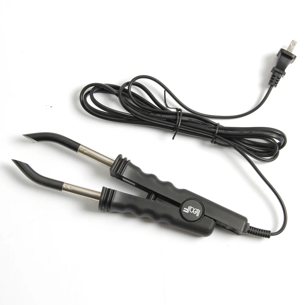 Flat Shape Hair Extension Connector Iron Wand Heat Tools For Keratin Bonded Hair Extensions