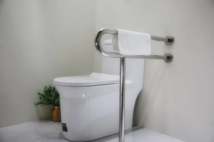 Foshan toilet handrail in 304 stainless steel for the disabled and elderly