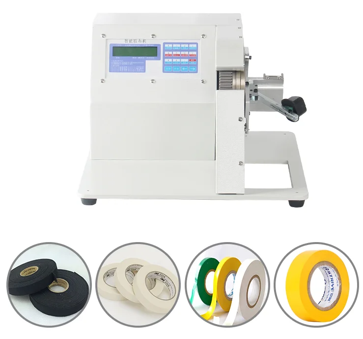 Automatic tape wrapping machine and coil winding machine