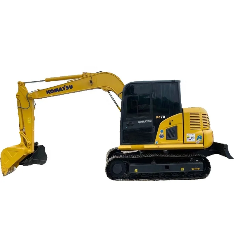 Экскаватор KOMATSU pc70 с высокой мощностью и продается по самой низкой цене