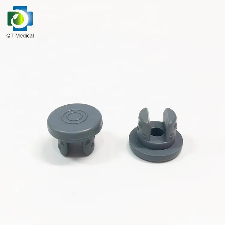 Medical bottle rubber stoppers lyophilization vial rubber stopper