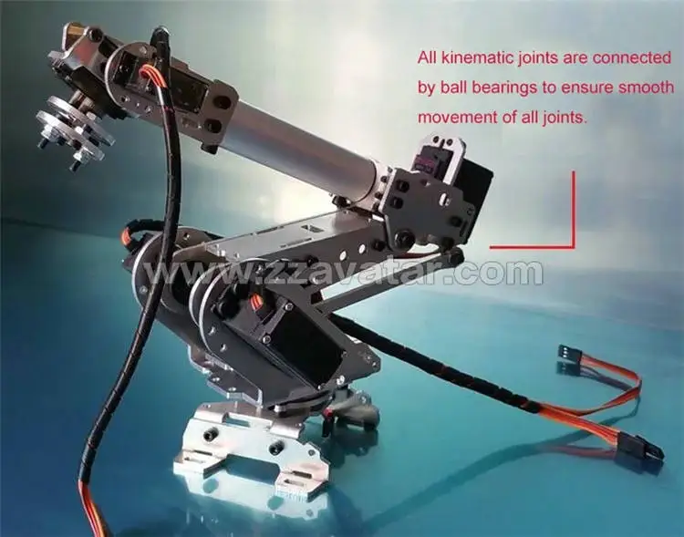 advanced prosthetic 7bot Automated aluminum 6 axis robot arm