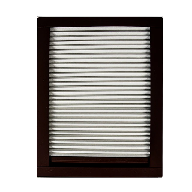 Top Down Automatic Honeycomb Cellular Blind Cordless Office Curtains And Blinds Light Filtration Free-Stop