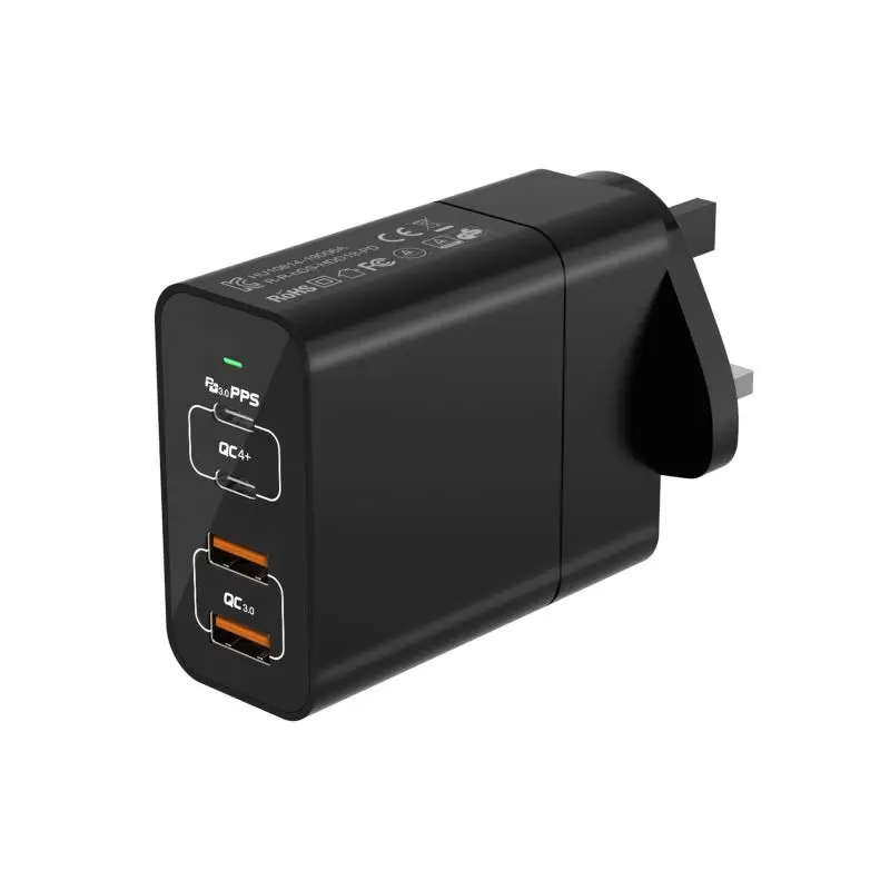 factory price 12v usbc wall charger 4 ports  oem golden supplier charger adapt usb wall chargeur telephone portable