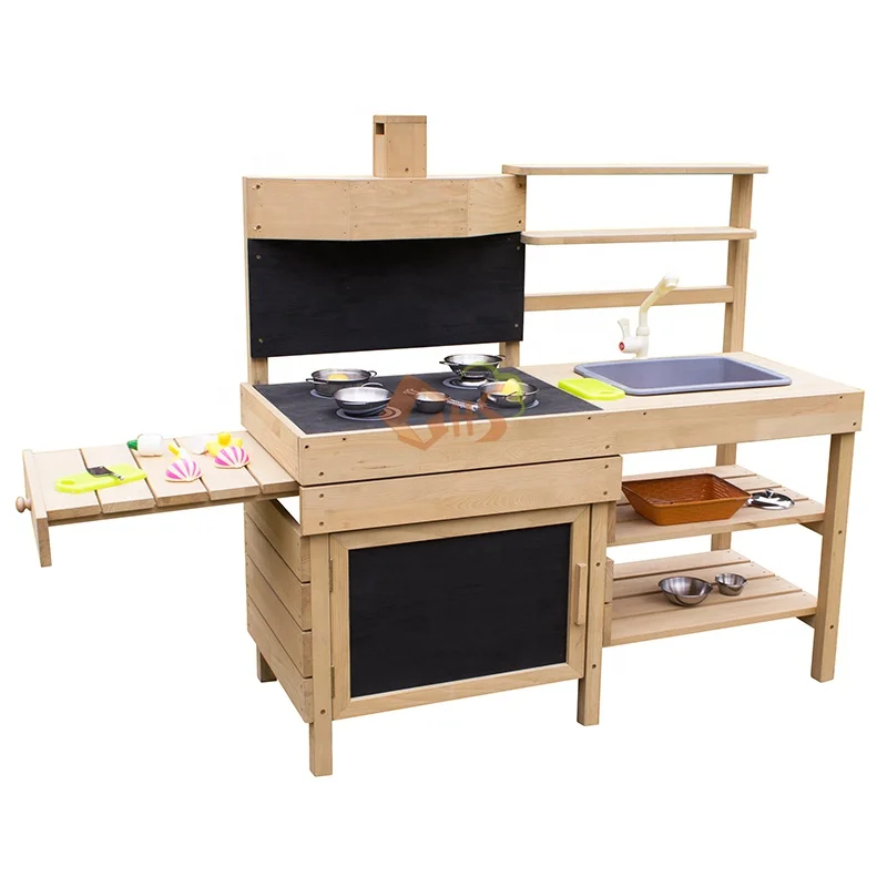 special offer early education pretend role play toy manufacturer direct selling pink cute wooden kitchen toys