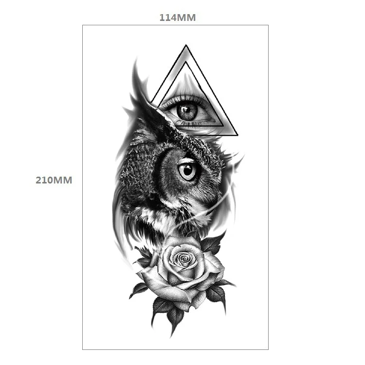 wholesale Wolf tattoo eagle tattoo flower tattoos