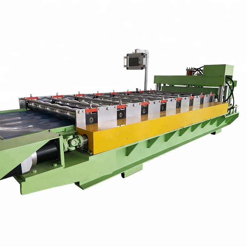 HAIDE fully automatic roof roll forming machine roof tile making machine glazed tile making machine