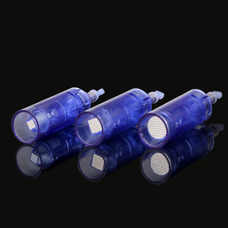 Bayonet 9/12/36/42 Pin 3D Micro Nano Round Cartridge Needles Microneedles For Electric wireless Dr Pen Tattoo Tips