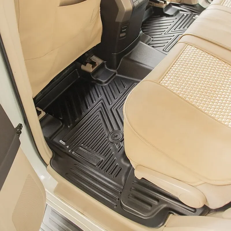 KQD Brand Non Slip Protective Car Floor Mats 5D TPE car mat wholesale car floor mats use for hyundai accent