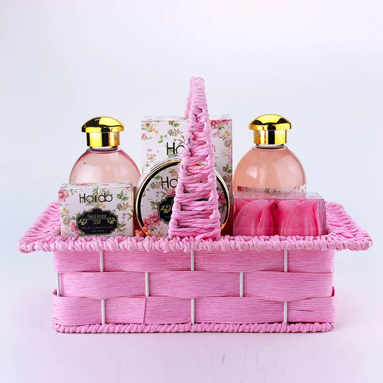 
Magnolia Blossom Christmas Shower Gel Spa Bath Gift Set 