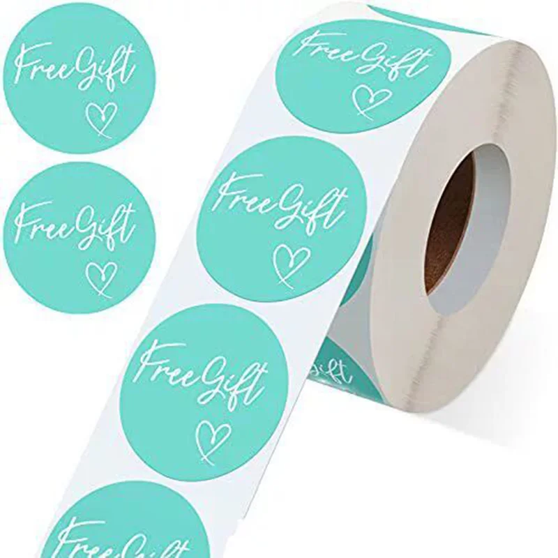 Custom Logo PET Adhesive Sticker Set PVC Vinyl Circle Roll Glossy Holographic Bottle Labels Food Cosmetic Packaging Industries