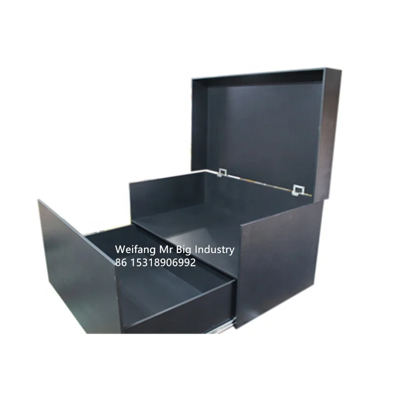 New arrive panel wood custom shoe box for shoe timberland