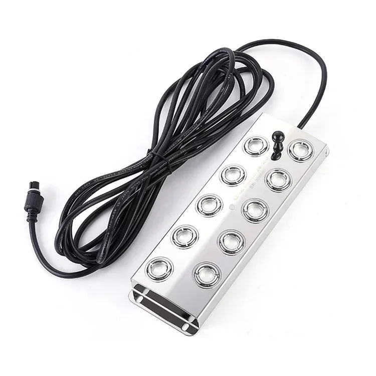 Ultrasonic fogger Atomizer for landscapes ,Ultrasonic Humidifier 10 heads Mist Maker with Float