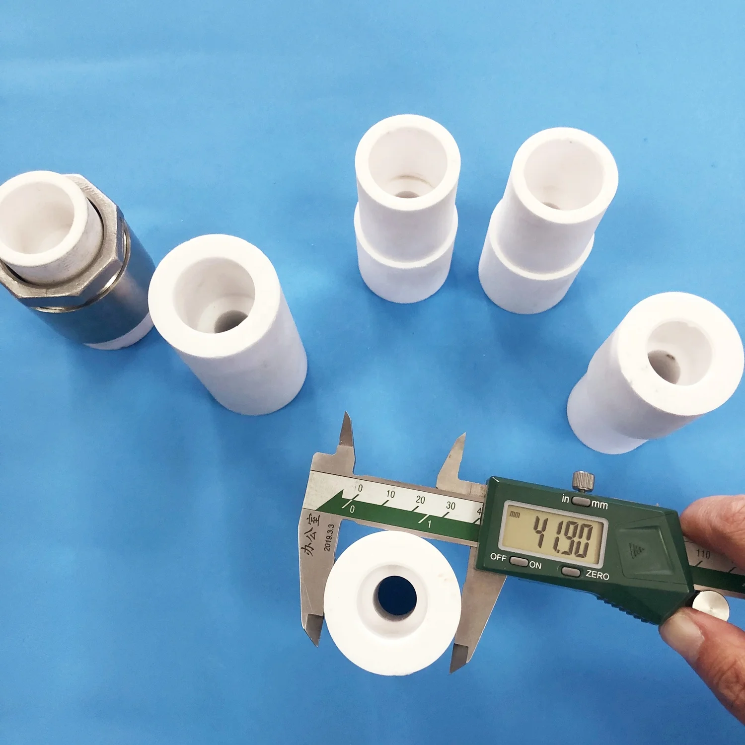 High Temperature 95 99 Alumina Ceramic Corundum Tubes Al2O3 Ceramic Pipes