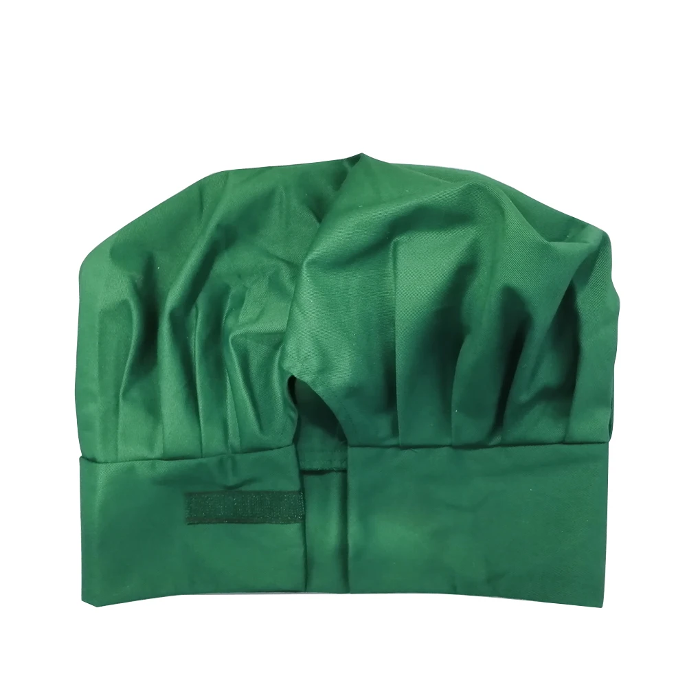 Customized adult chef hat white black cotton cooking chefs hat kitchen