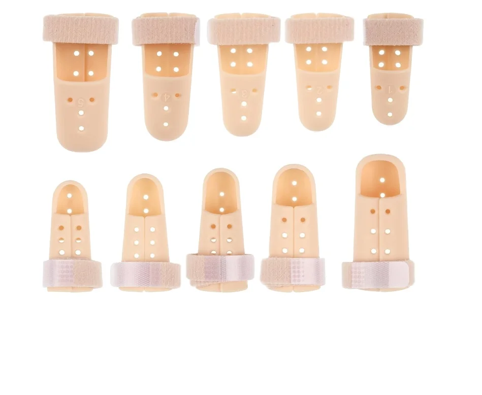 HKJD plastic trigger finger splint support protector finger splint brace recovery mallet finger splint