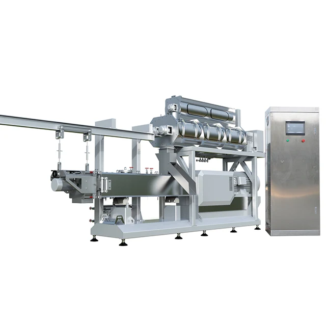 dry dog food press extruder processing machines pet food baking machine