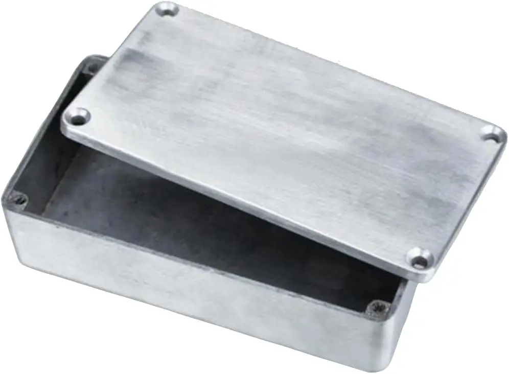 1590B 115x65x35mm Aluminum Metal Stomp Box Case Enclosure  Guitar Effect Pedal Pack of 3