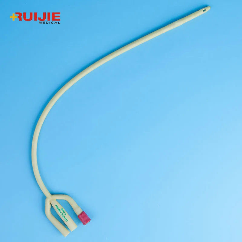 Silicone Coated Two -Way Foley Catheter