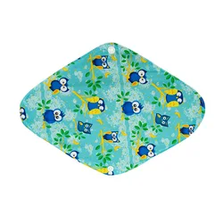 23x31cm large reusable sanitary pads towel napkin heavy flow washable bamboo charcoal cloth menstrual pads for night lady women