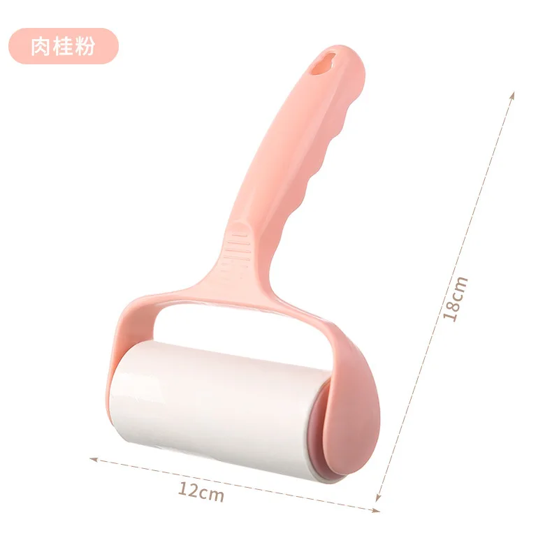 portable sticky clothes cleaning roller lint roller remove pet cat dog hair floor cleaning adhesive remover