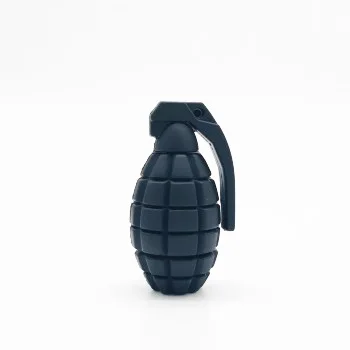 Black grenade shape usb flash drive cartoon usb for children gift