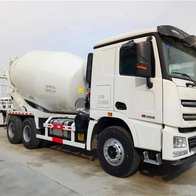 Concrete Truck Mixer G08V Mixer Truck Concrete Output 8m³ Concrete Machines with Easy Maintenance