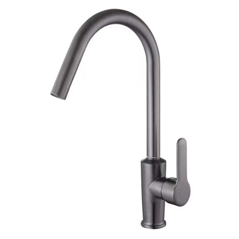 Economical Factory Bathroom Kitchen Taps and Brass Faucet Single Handle Single Hole Sense Faucets