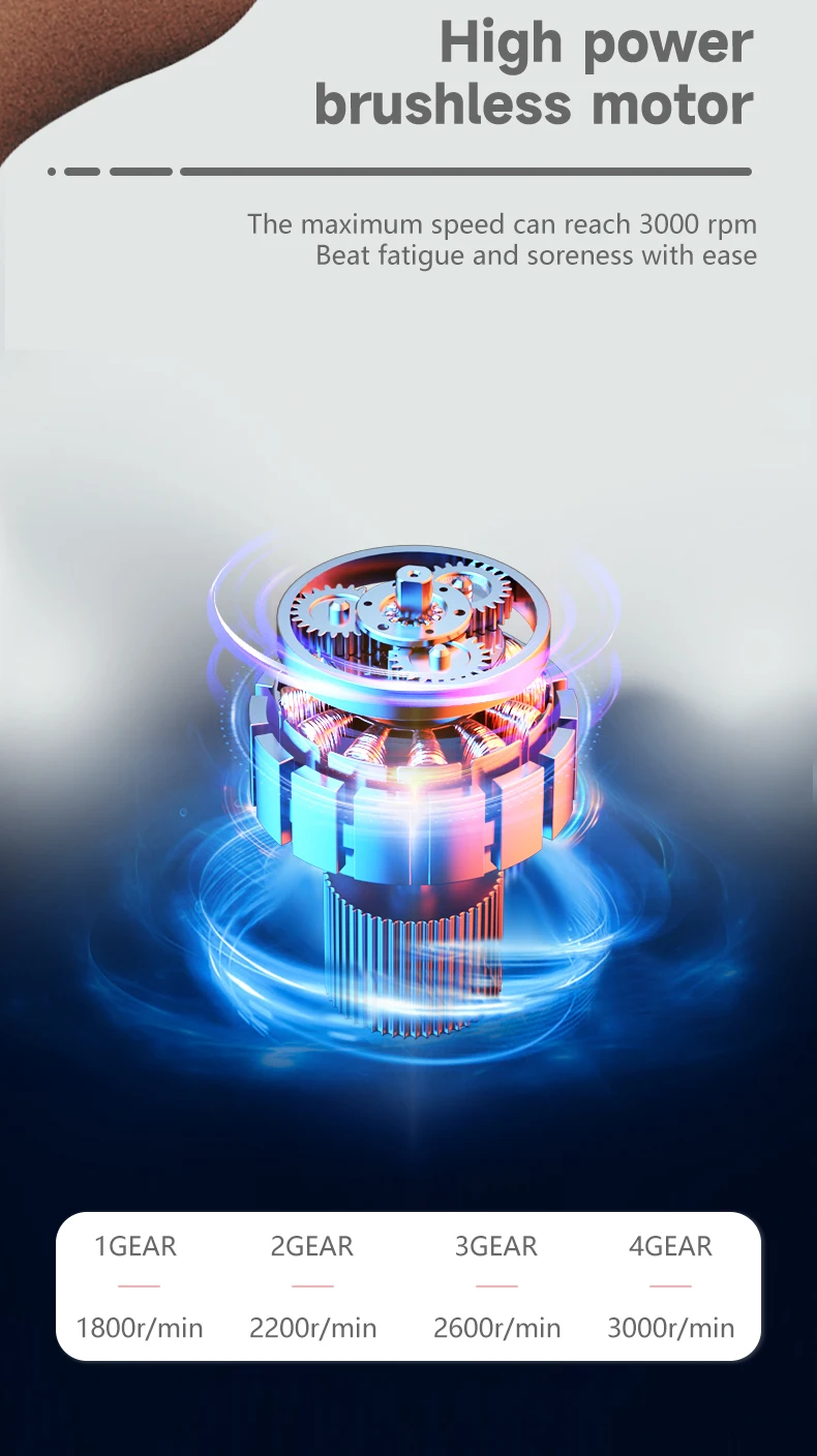 Type-C 1200mAh Mini Massage Gun Other Massage Products Massage Products