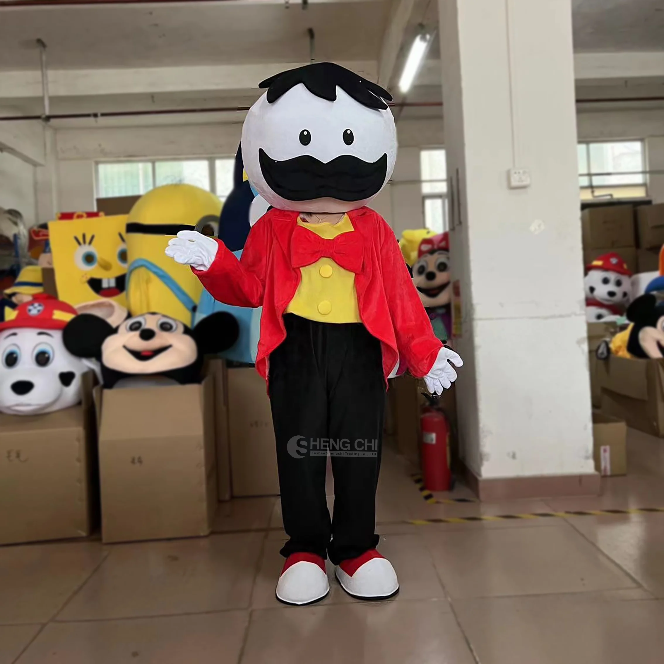Factory customized Halloween mascot costumes for outdoor Cosplay walking and playing