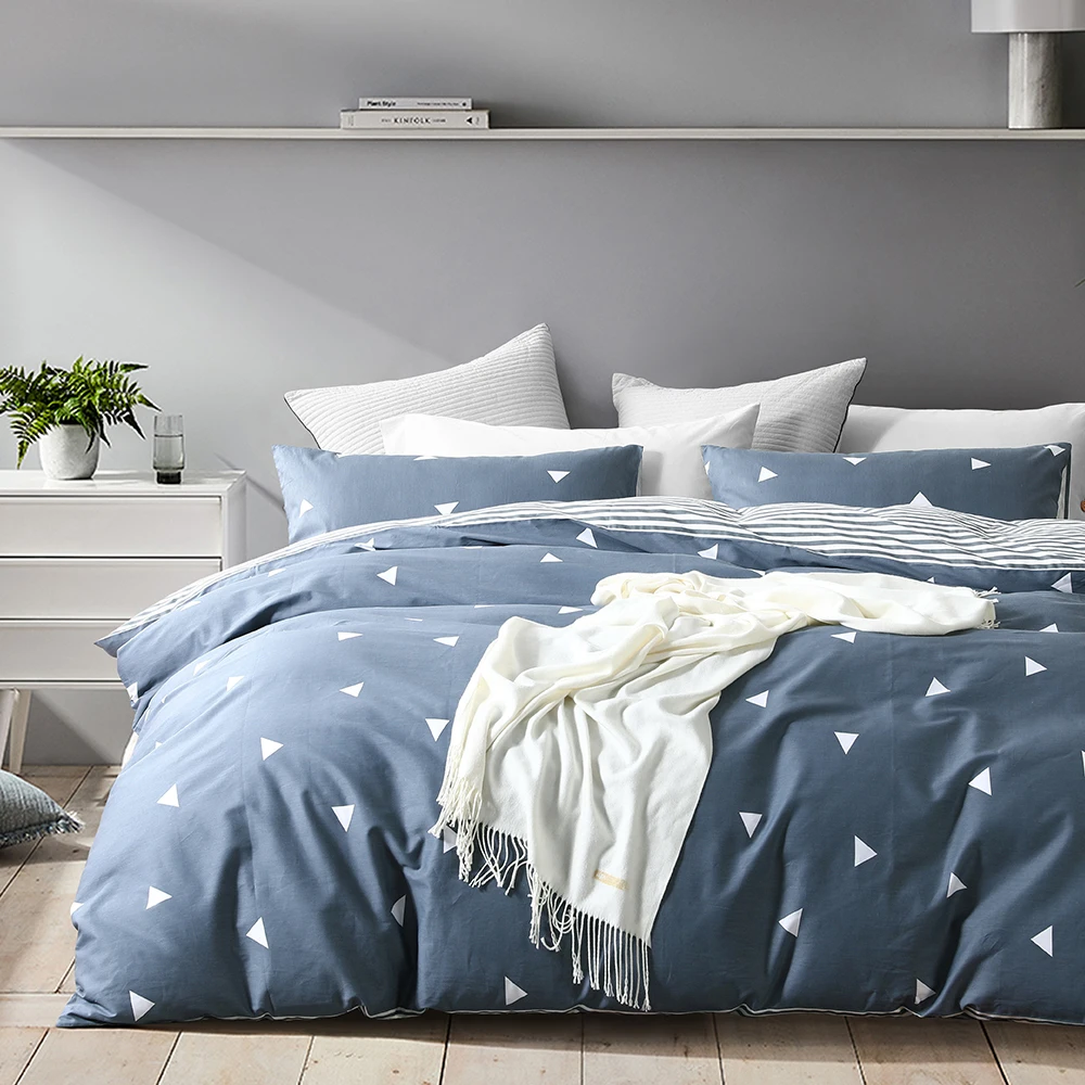 
KAERFU Bedding sets luxury boys teen bed cotton duvet cover 