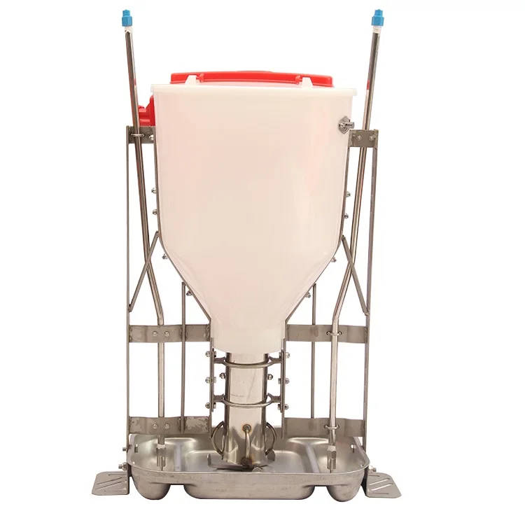 China supplier stainless steel plastic automatic pig dry wet feeder for farms
