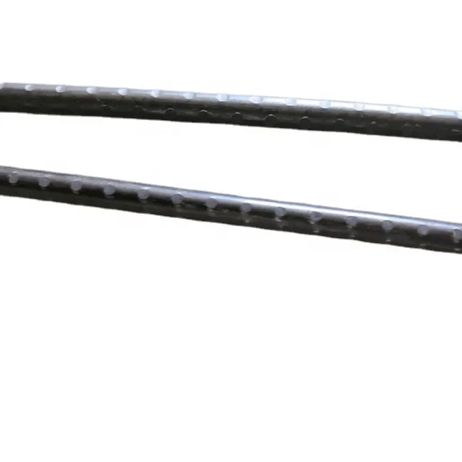 SPIRAL RIBS STRESSED RELIEVED HIGH CARBON STEEL HTS WIRES FOR PRECAST PRESTRESSED