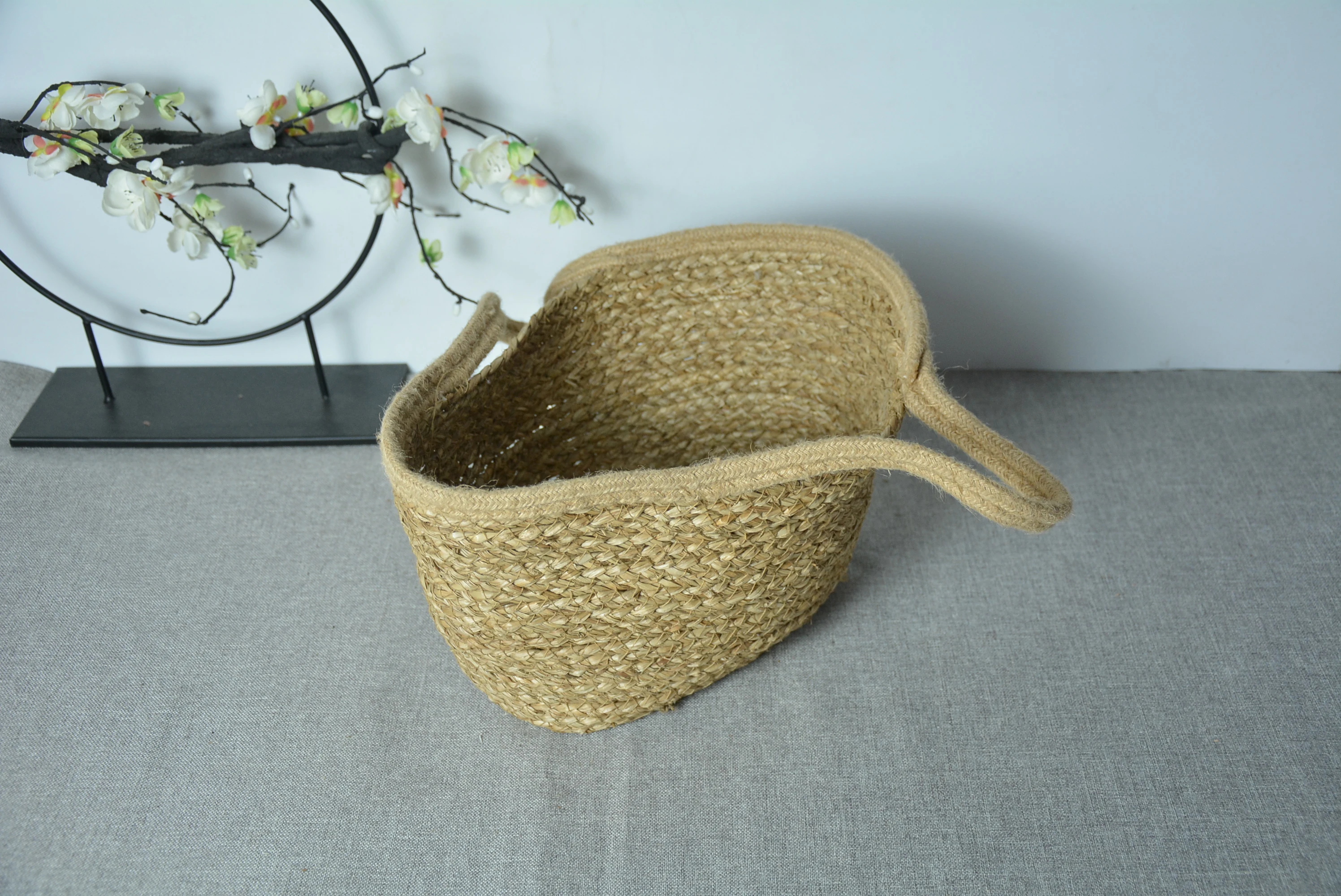 Плетеная соломенная Пляжная Сумка-тоут ручной работы 2023 летних пляжных женских сумок ZEHUI