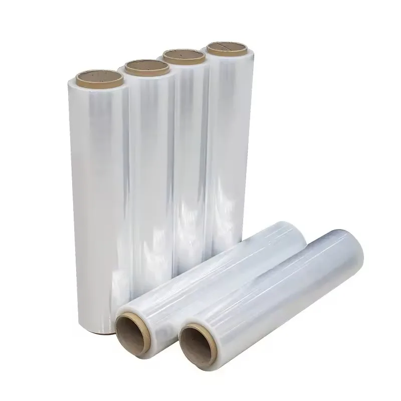 18 Micron Clear LLDPE Stretch Film Manufacturer China / Stretch Wrapping Film / Linear Low Density Polyethylene