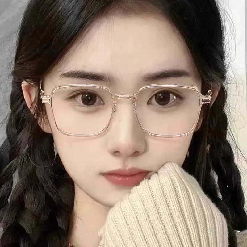 2024 Custom Logo  Anti Blue Light Computer Glasses Eyeglasses Frames Wholesale Manufacturer Square Optical Glass