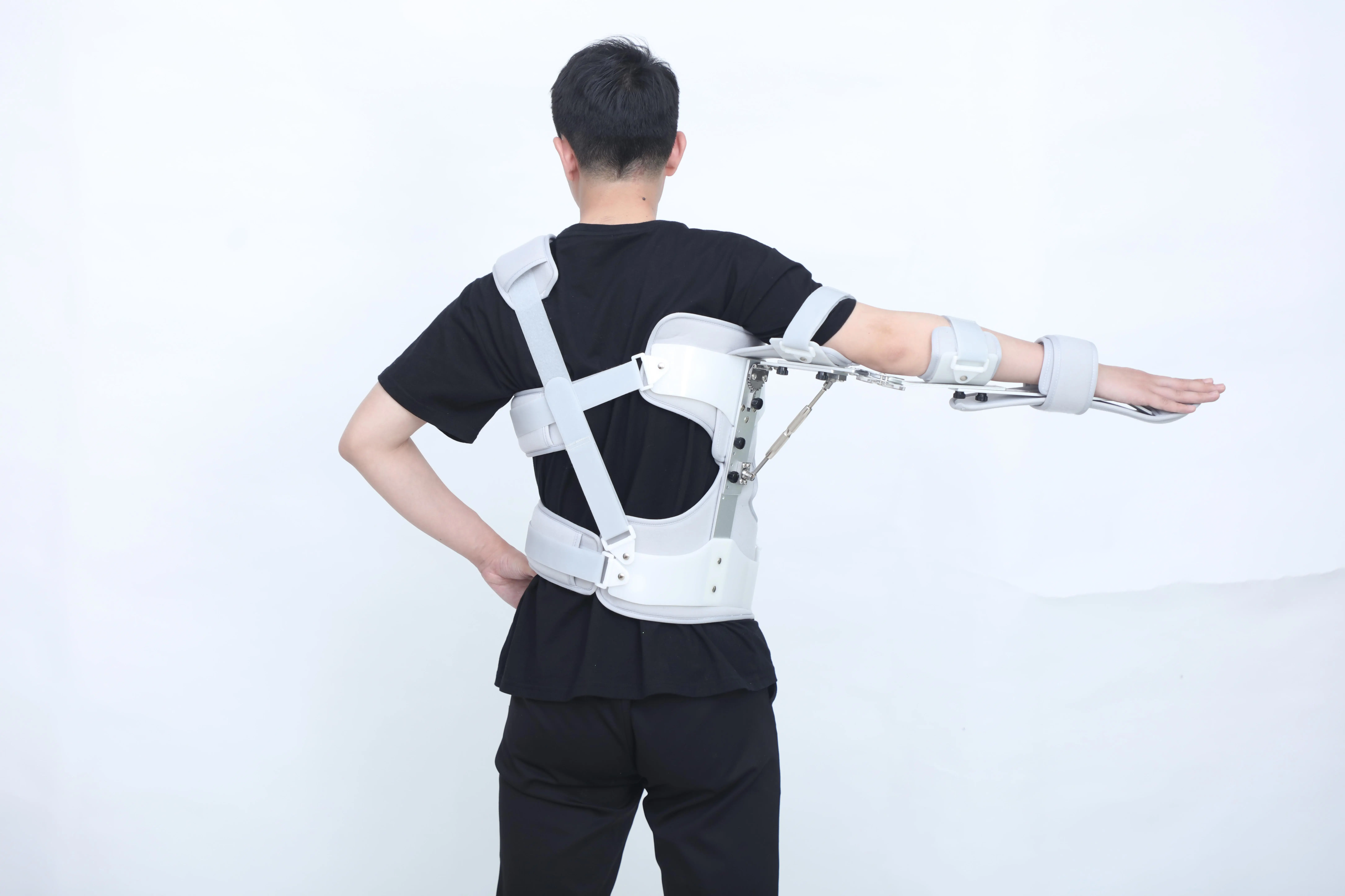 Plastic Adjustable Orthosis Medical Elastic Waist Support Lower Back Brace