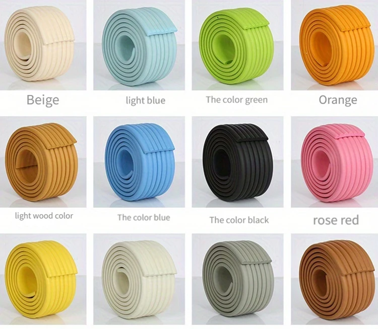 Home Anti-Collision Strip Table Corner Protective Strip Edge Protector for Baby Water pipe insulation strip