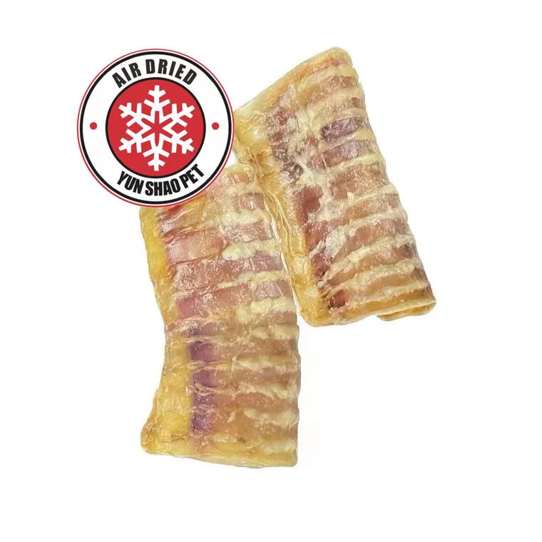 Pure meat  LOW MOQ Air dried pet treats beef trachea dog treat for pet food
