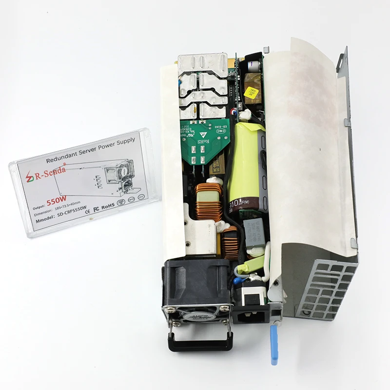 RSD Redundant Power Supply 1U 550W 800W Server Psu 1200W 2100W Hot Swap Redundant Power Supply For Server System
