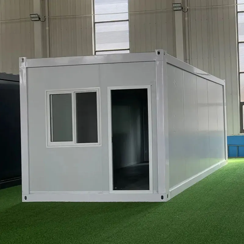 Fast Build Prefabricated Foldable Extended Office Dormitory 20ft Modular Folding Container House