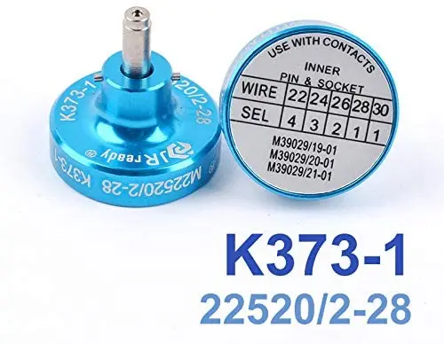 JRready K373-1 позиционер для изоляционный контактный зажим Contactsafm8 YJQ-W1A подходит MIL-C-81511 серии 3 и 4 разъема