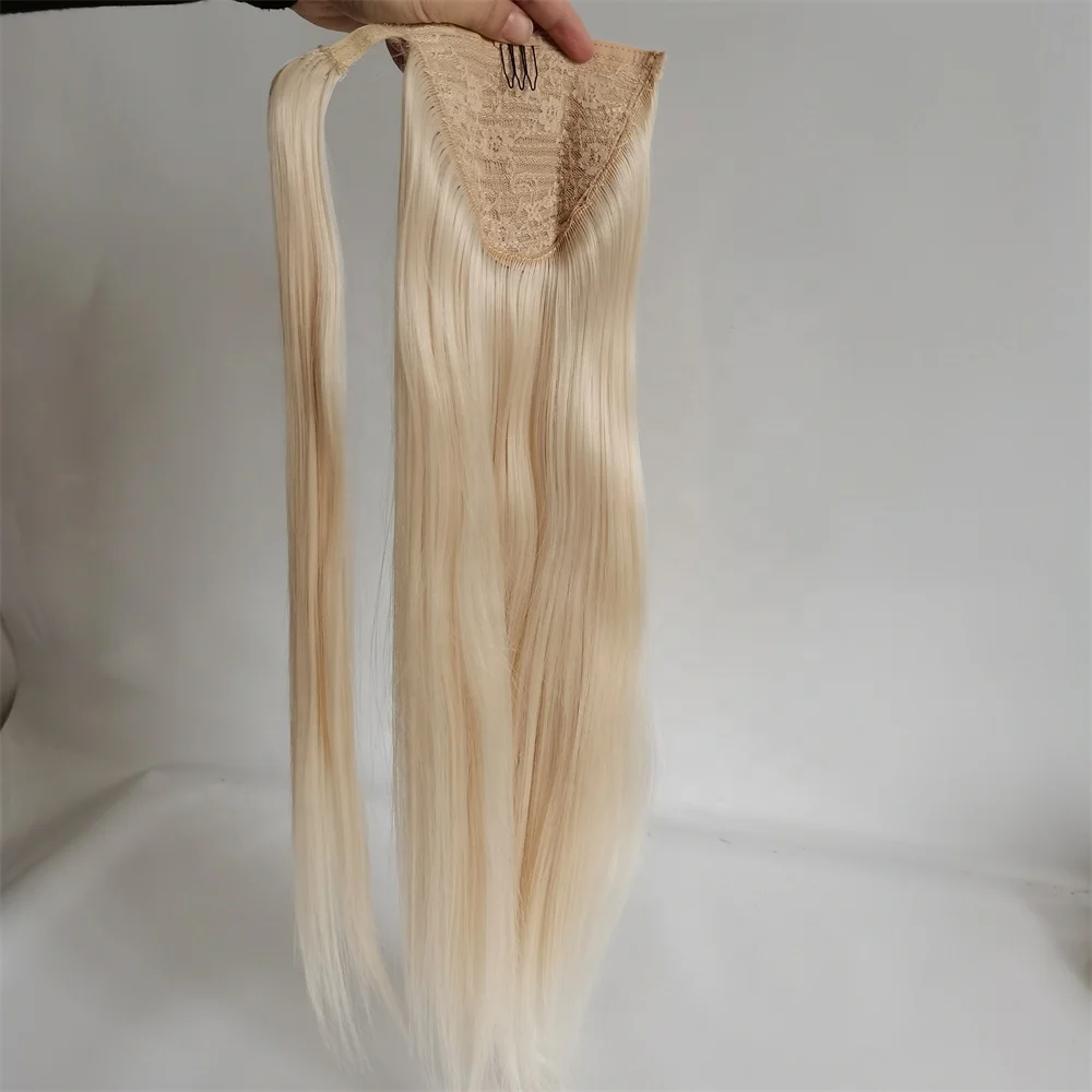 Высококачественные синтетические волосы конский хвост Омбре хвосты в наличии