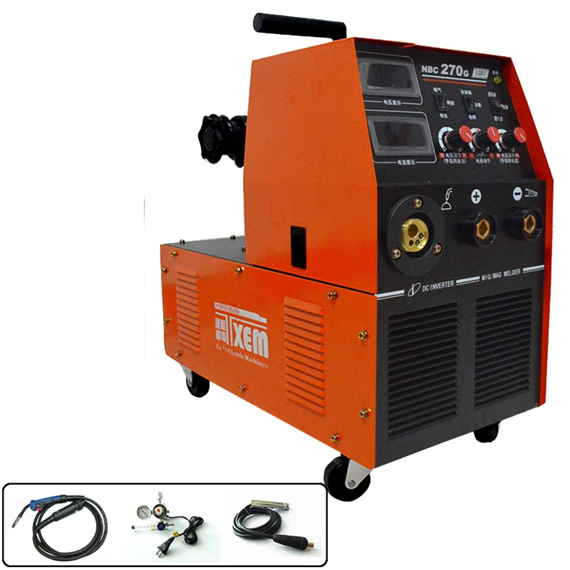 NBC MIG 270 built in wire feeder gas welding machine